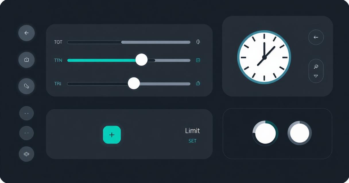 Responsible gambling tools interface
