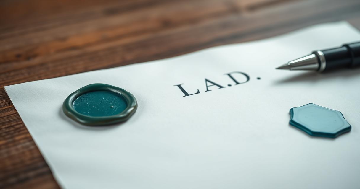 Legal terms and conditions document